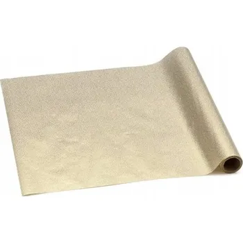 ubrus Běžec na stůl PartyDeco zlatý 300 x 36 cm