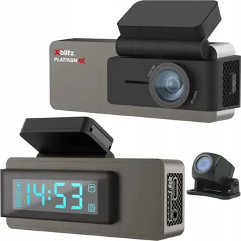 WiFi autokamera s couvací kamerou XBLITZ Platinum 4K