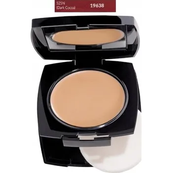 Podkladová báze na tvář Avon True Krémovo-pudrový podkladová báze v kompaktním balení - 525N (Dark Cocoa)