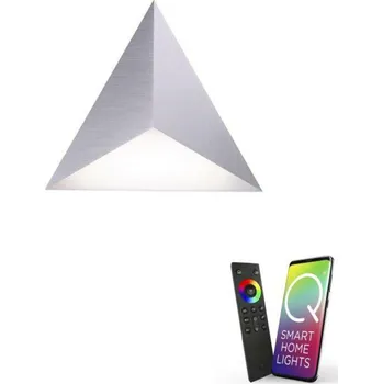 Nástěnné svítidlo VÝPRODEJ VZORKU PAUL NEUHAUS Q-TETRA, LED nástěnné svítidlo, doplňující svítidlo, Smart Home RGB+3000-5000K PN 6832-95