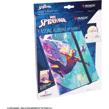 Karetní hra Gamegenic Gamegenic: MTG Marvels Spider-Man 18-Pocket Album - Spider-Man/Spider-Gwen Album