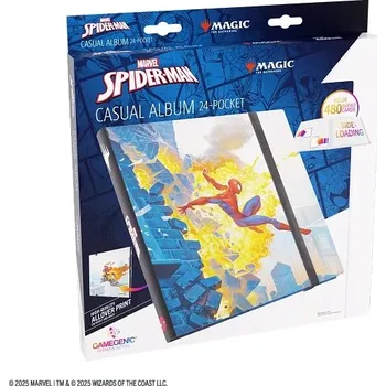 Příslušenství ke karetním hrám Gamegenic Gamegenic: MTG Marvels Spider-Man 24-Pocket Album - Spider-Man/Green Goblin