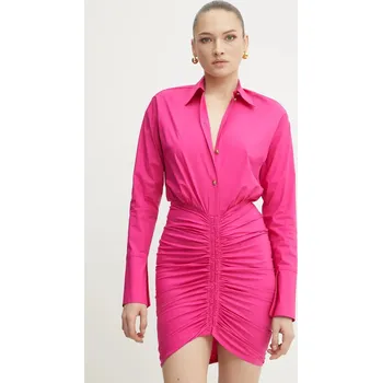 Dámské šaty Šaty Versace Jeans Couture 78HAO902.N0431 růžová 42A, vel. 40