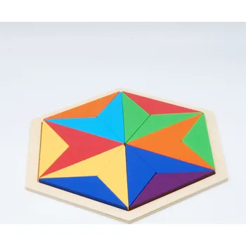 ostatní stavebnice ADENA MONTESSORI Dřevěná stavebnice Hvězda