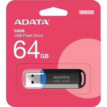 USB flash disk ADATA C906 64 GB (AC906-64G-RBK)