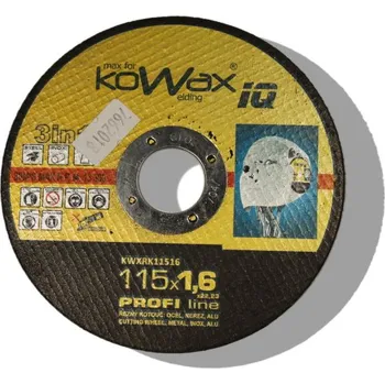 Řezný kotouč KOWAX 3v1 115x1,6