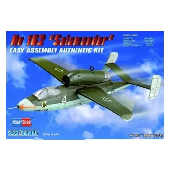 Plastikový model Hobby Boss He 162 Salamnder 1:72