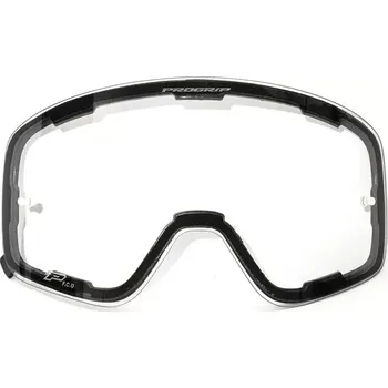 Motocyklové brýle Čirý objektiv pro motokrosové brýle PROGRIP PG 3205, PG 3206 čiré (motokrosové ochranné brýle, sklo do brýlí Progrip 3226 Magnetic Goggles Clear Lens - čiré, magnetické)