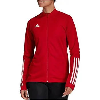 Dámská větrovka Dámská bunda Adidas Condivo 20 - Dámská sportovní bunda Condivo 20 od značky Adidas, provedení červené. - 3034384