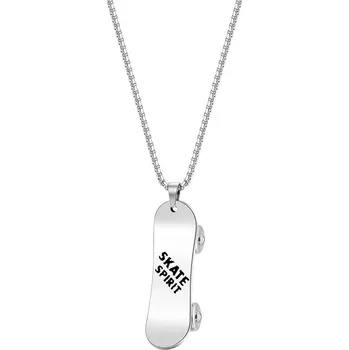 Přívěsek Ocelový přívěsek skateboard