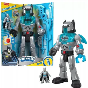 Figurka Imaginext DC Super Friends Batman Obránce Exorobot + figurka HMK88