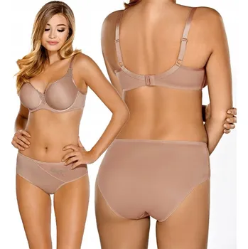 Dámské spodní prádlo Mefemi vyztužená podprsenka hnědá velikost 80I