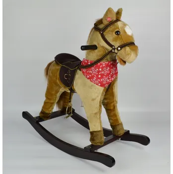 Houpací kůň Houpací kůň Meble Moskała dřevěný, vícebarevný, 18 m+