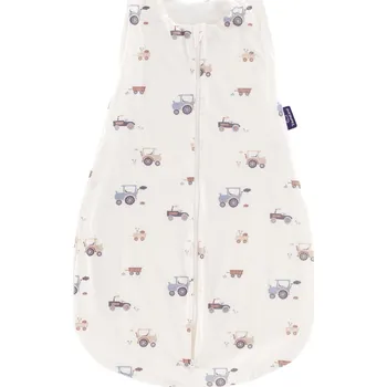 Spací pytel pro miminko TRÄUMELAND Vnější spací pytel Liebmich Little Farm Blau 68/74