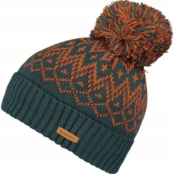 Čepice Zimní čepice Scott zelená, univerzální velikost