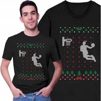 Pánské tričko Vánoční Tričko motivem Basketbal motivu Michaela Jordana NBA pro sportovní účely