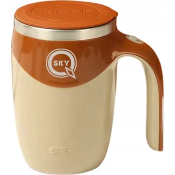 Termohrnek AUTOMATICKÝ TERMOHRNEK 380 ML MAGNETICKÉ MÍCHADLO USB PRO MILOVNÍKY KÁVY