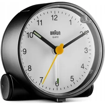 Budík Quartzový budík BRAUN BC01 s alarmem a podsvícením