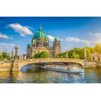 Fototapeta Fototapeta Berlín řeka katedrála do obýváku 90x135 cm