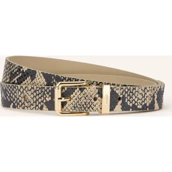 Módní doplněk Hugo Dámský Opasek, krémová / tmavě šedá / černá, 85