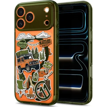 Pouzdro na mobilní telefon Zadní Kryt Spigen pro Apple iPhone 17 Pro Max zelený