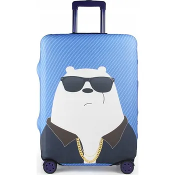 OBAL NA KUFR CESTOVNÍHO ZAVAZADLA OCHRANNÝ CESTOVNÍ MEDVÍDEK MIS-IU S