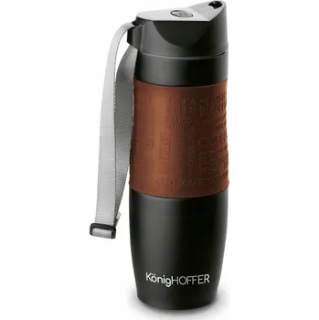 Termohrnek Konighoffer 480 ml hnědý nerezová ocel