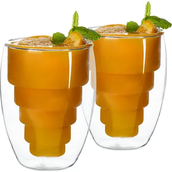 Sklenice Termo sklenice, set 2 ks, 250 ml, HOTCOLD TYP 17