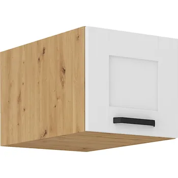 Kuchyňská skříňka Horní skříňka, bílá/dub artisan, LULA 40 NAGU-36 1F