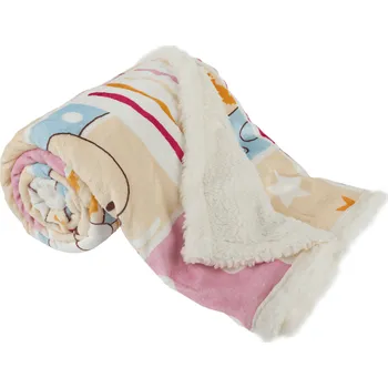 Dětská deka Dětská deka, barevný patchwork, 100x150, CIMA