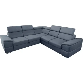 Sedací souprava Sedací souprava, šedá látka, SEGORIA LUX 2+2