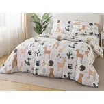 XPOSE® Bavlněné Renforcé povlečení LES 140x200 cm, 70x90 cm, Bavlna RENFORCÉ + Prodloužená možnost vrácení zboží do 50 dnů