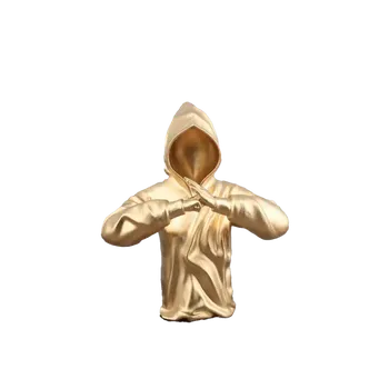 OEM Socha bojovníka Barva: Zlatá