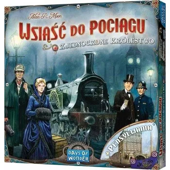 Desková hra Desková hra Vlakem po Evropě: Velká Británie a Pensylvánie Rebel