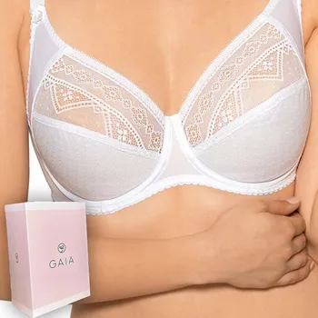 Podprsenka Gaia podprsenka nevyztužená bílá velikost 90F