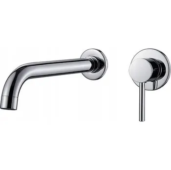 Vodovodní baterie Umyvadlová baterie pod omítku Silla Premium stříbrná