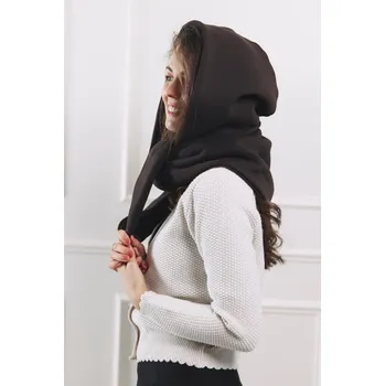 Dámský kabát Kapuce Obioma Brown, UNI