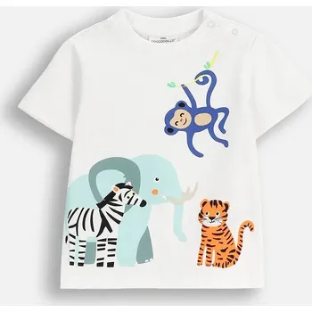 Chlapecké tričko Chlapecké tričko bílé s krátkým rukávem 062 Coccodrillo WC5