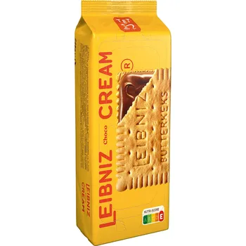 Leibniz Cream Choco sušenky s kakaovou náplní 228 g