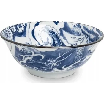 Velká mísa s drakem modrá 20,5 cm / V 8 cm
