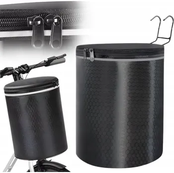 brašna na kolo KOŠÍK TAŠKA NA KOLOBĚŽKU KOLO ZAVĚŠOVACÍ NA ŘÍDÍTKA VODĚODOLNÁ ČERNÁ
