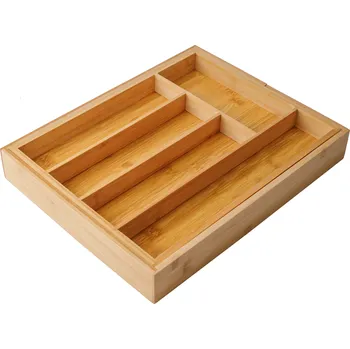 Příborník do zásuvky Nastavitelný příborník, bambus, BAULO