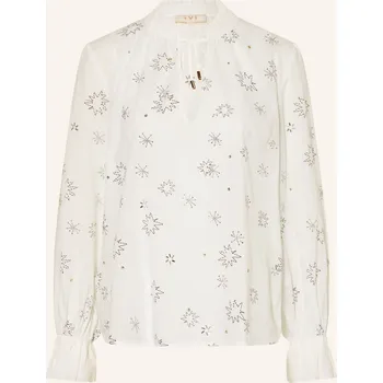 Dámská halenka Ivi Collection Dámská Blůza S Ozdobnými Kameny, bílá, 40