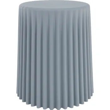 Taburet Taburet, světle šedá, plast, AKANIT