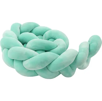 Mantinel do postýlky, mentolová, 150cm, Minko TYP 1