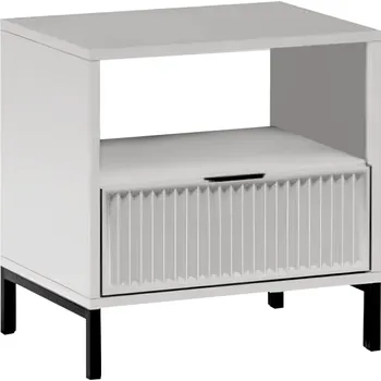 Ložnice Noční stolek, kašmír krémová, STYLE LS 7