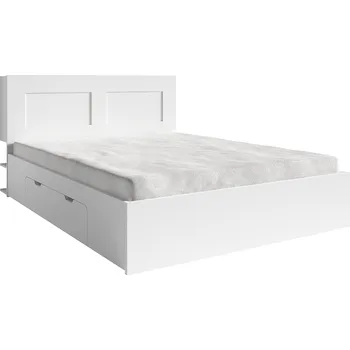 Ložnicová sestava Postel 160x200, bílá, RAMIAK