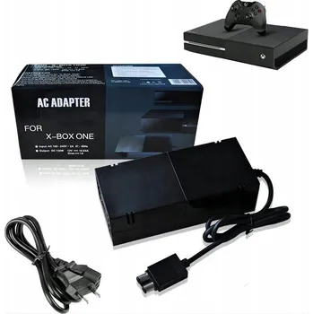 Napájecí zdroj pro konzoli Xbox One černý s ventilátorem 100-240 V