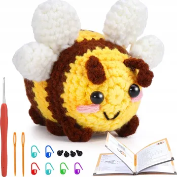 kreativní sada Sada na háčkování pro začátečníky děti kreativní DIY sada