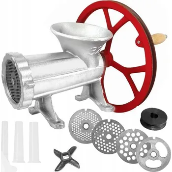 Kuchyňský mlýnek Rossner Mlýnek na maso stříbrná ruční
